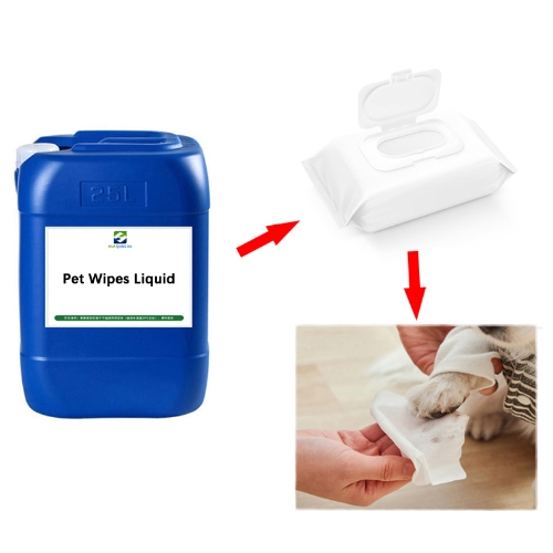 Hot Selling Deodorant Wipes Additive Pet Wet Wipes Liquid With Quaternary Ammonium Salt