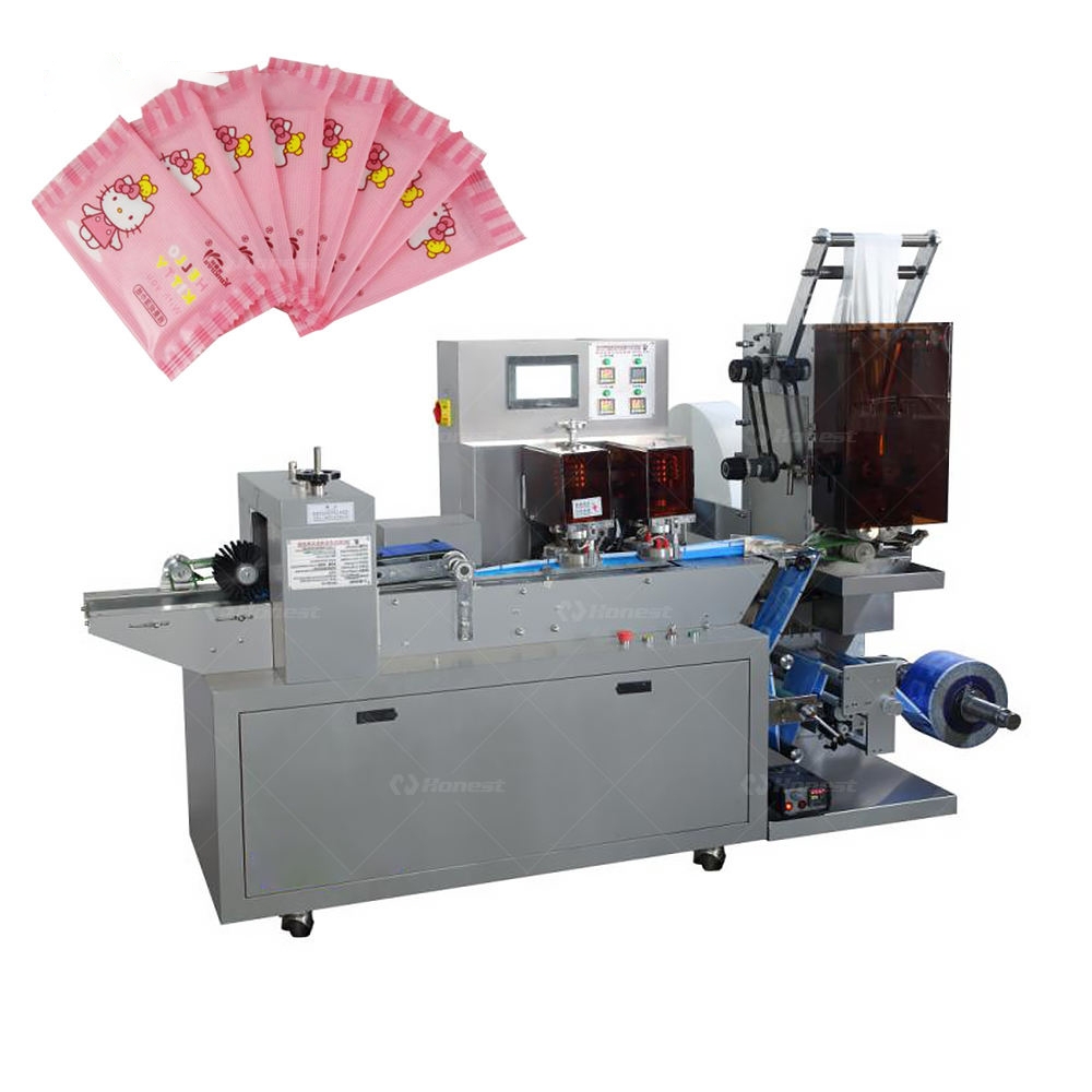 Automatic Baby Wet Wipe Tissue Making Machine Alcohol Wipes Production Line Soft Anti Bacterial Wet Paper