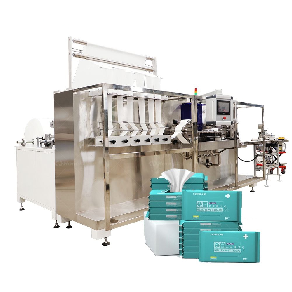 China Suppliers Wet Wipe Production Line Wet Tissue Making Machine Price