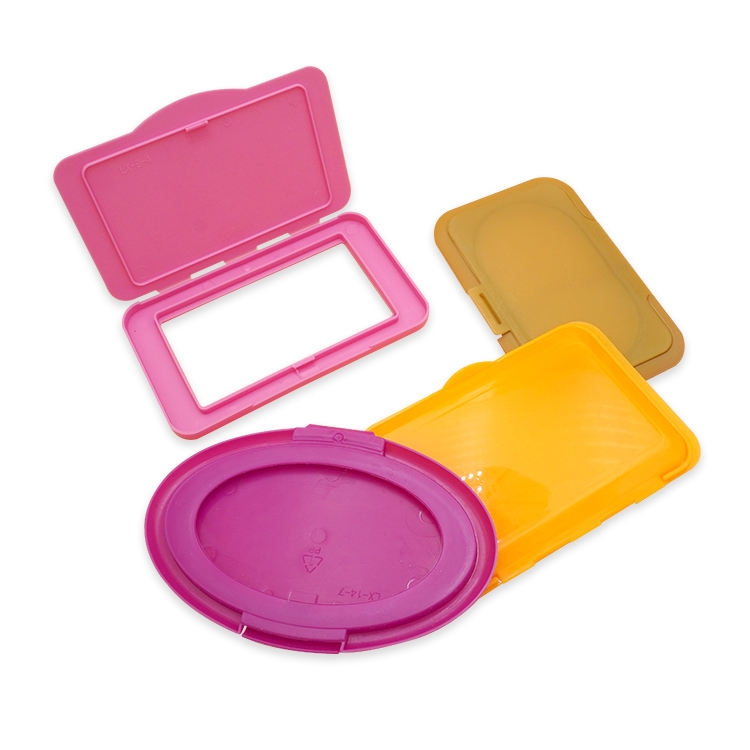 Wholesale China Factory Plastic Lids For Wet Wipes Plastic Lid Canister Wet Wipe Packaging