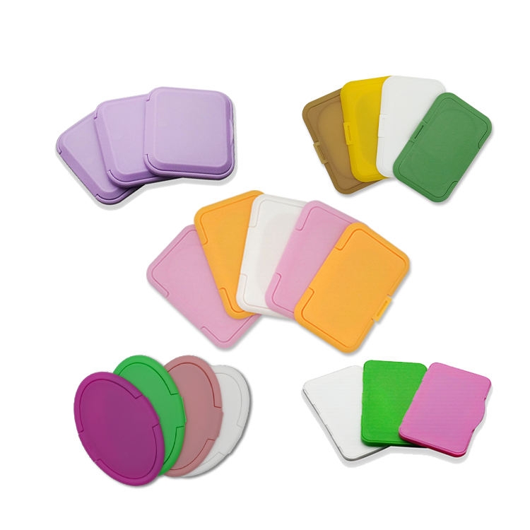 Wholesale Hot Selling Wet Wipe Lid Applicator Cover Plastic Lids For Wipes Lid Wet Wipes Cap