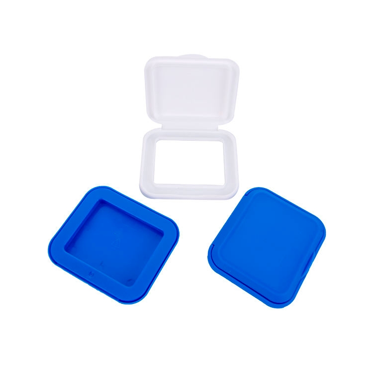 Wipe lids for packaging wet paper nonwoven cloth lids