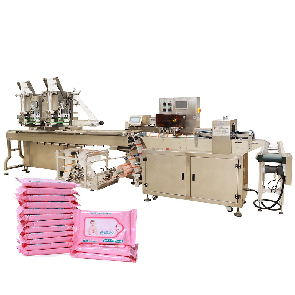 Full Automatic Wet Wipes Machine Baby Wet Tissue Making Machine Production Line