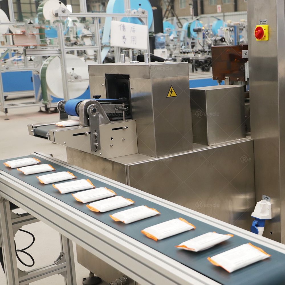 Full Automatic Wet Wipes Machine Baby Wet Tissue Making Machine Production Line