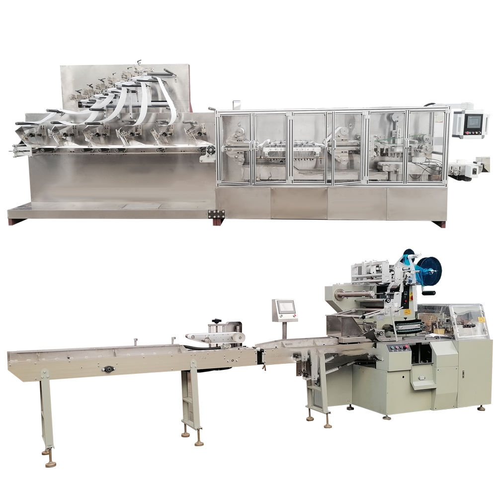 Cheap Price Fully Automatic Household Wipes Production Line Single Wet Wipes Making Machine