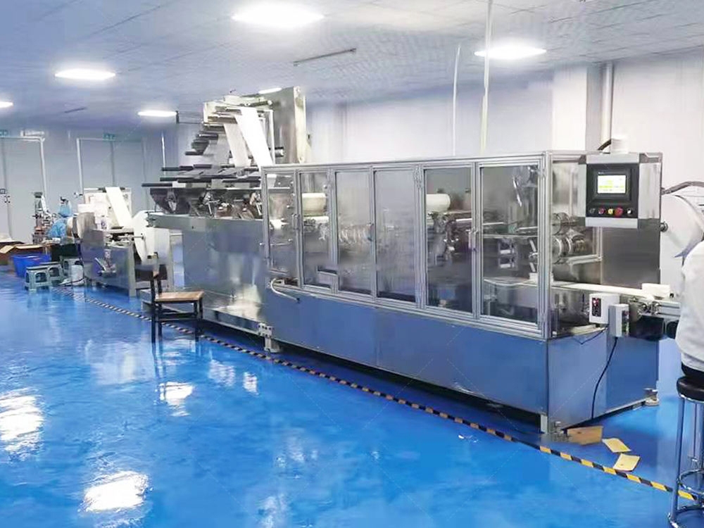 Cheap Price Fully Automatic Household Wipes Production Line Single Wet Wipes Making Machine