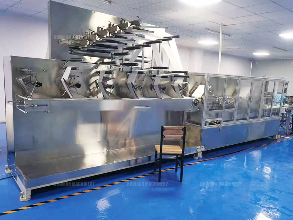 Cheap Price Fully Automatic Household Wipes Production Line Single Wet Wipes Making Machine