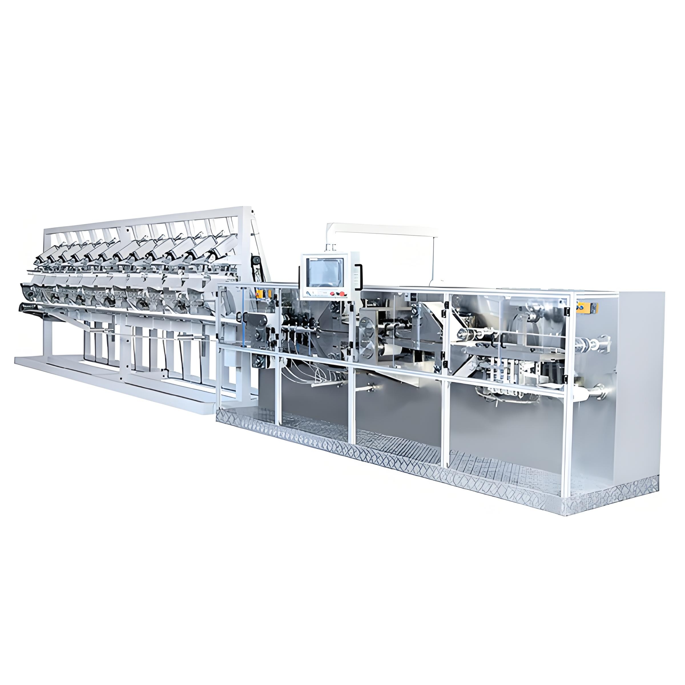 Fully Automatic Production Line Made Wet Wipe Machine Baby Wet Wipes Making Machine Full-auto Wet Tissue Folding 180-220mm 1year