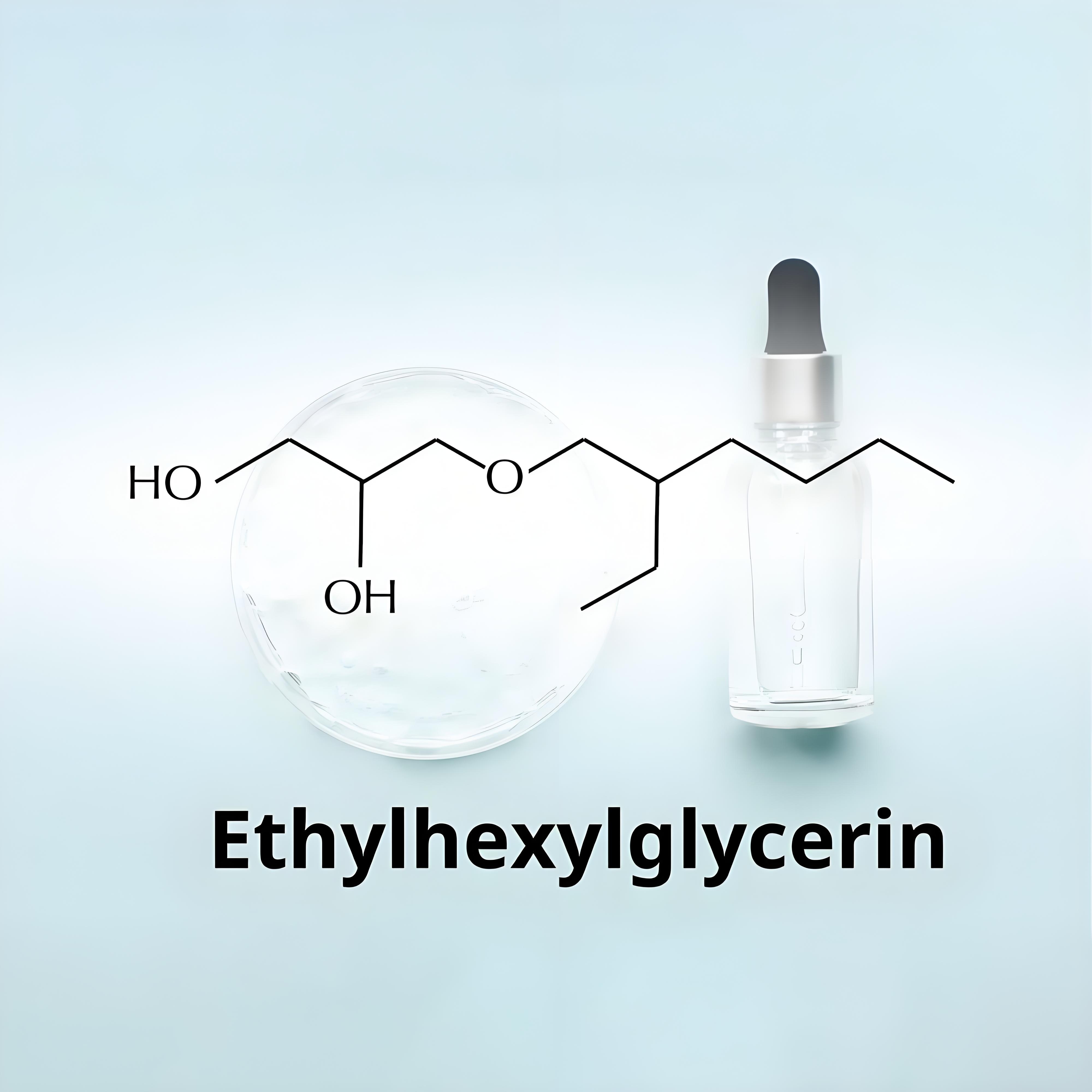 اعلی معیار 99٪ Ethylhexylglycerin کاسمیٹک گریڈ Ethylhexyl Glycerin CAS 70445-33-9