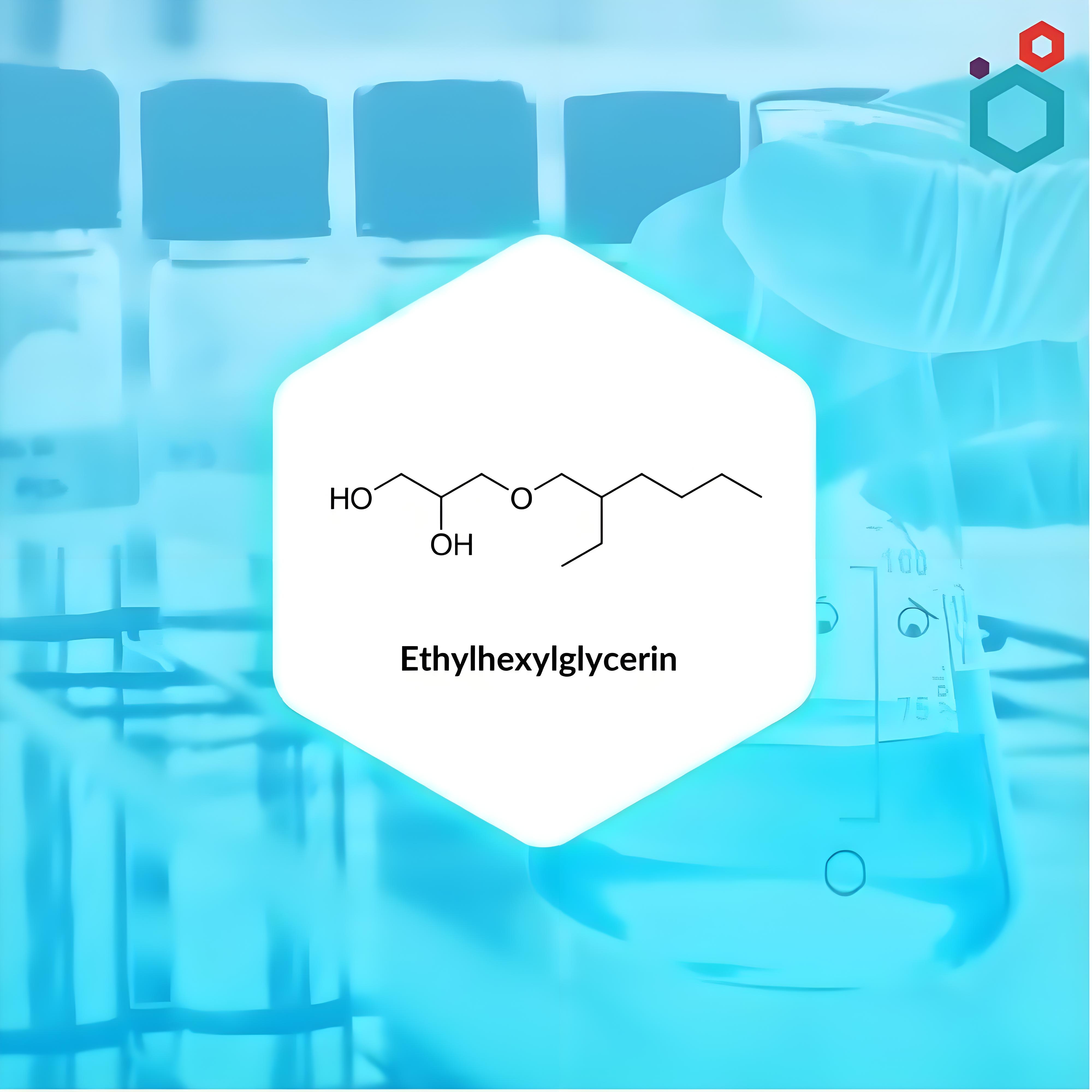 اعلی معیار 99٪ Ethylhexylglycerin کاسمیٹک گریڈ Ethylhexyl Glycerin CAS 70445-33-9
