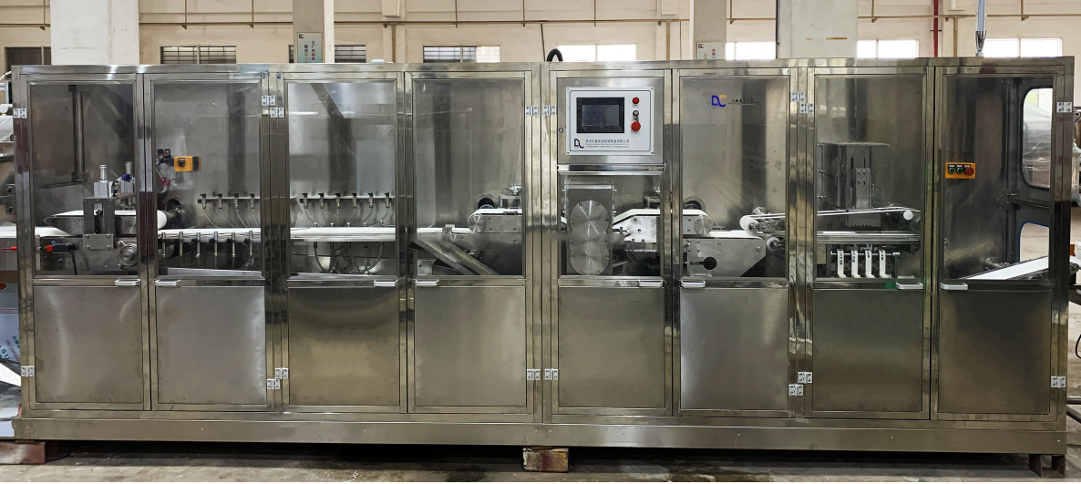 Fully Automatic High Speed with Good Quality Output Product Wet Wipe Folding Machine and Production Line (550 Cuts/min)