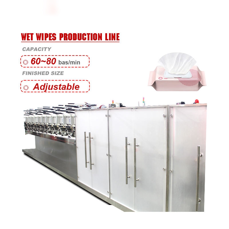 Wet Tissue Making Machine Wet Wipes Manufacturing Process