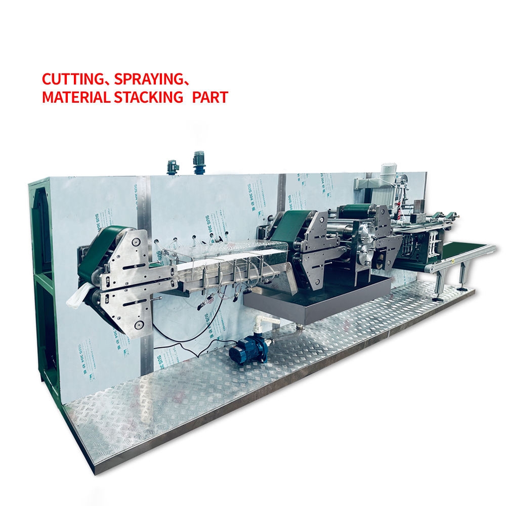 Wet Tissue Making Machine Wet Wipes Manufacturing Process