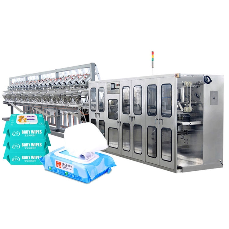 Wet Wipes Machine for Nonwoven Fabric with High-Speed Production