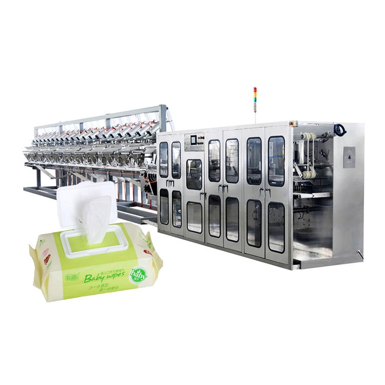 Wet Wipes Machine for Nonwoven Fabric with High-Speed Production