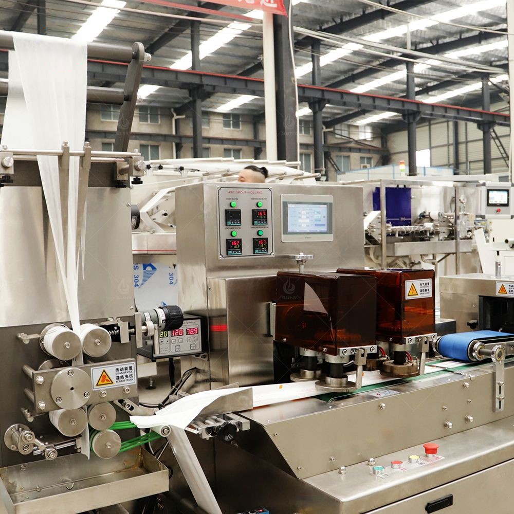 Wet Tissue Wipes Towel Making Machine/Single Wet Wipes Manufacturing Packing Machine Multi Use Wet Wipes Making Machine