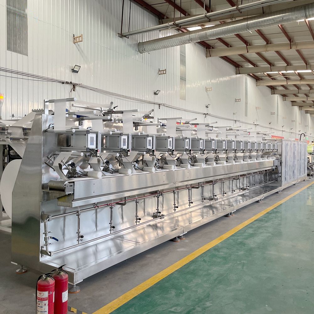 High-Efficiency Fully Automatic Wet Tissue Making Machine CE Certified, Nonwoven Wet Wipes Making Machine
