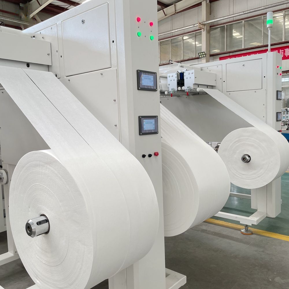 High-Efficiency Fully Automatic Wet Tissue Making Machine CE Certified, Nonwoven Wet Wipes Making Machine